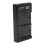 Chargeur USB double avec écran LCD pour LP-E6, Type-C, 106 g, 8,4 V 1