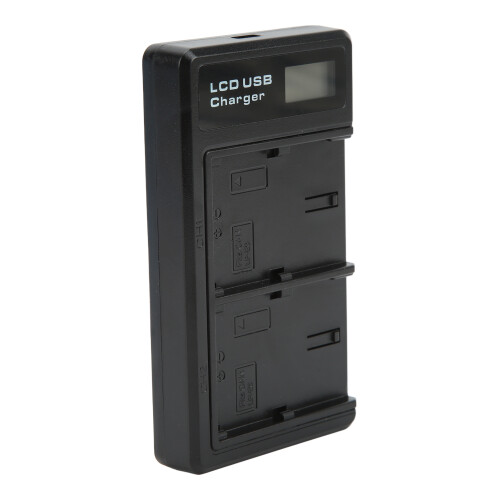Chargeur USB double avec écran LCD pour LP-E6, Type-C, 106 g, 8,4 V