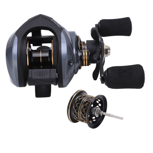 DW200 Carrete de casting 7.2:1 0.23-180m dorado 1