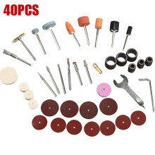 40 pezzi Mini trapano elettrico Multi utensile rotante Accessori per rettifica lucidatura Set smerigliatrice