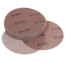20 st 6 tums 150 mm nätslipskivor med kardborreband, dammfritt sandpapper, antiblockerande, skarpt