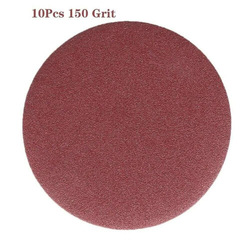 10pcs 5 inch 125mm Sanding Discs Hook Loop Sandpaper 40-2000grit Round Disc Shape Sanding Sheets Sandpaper