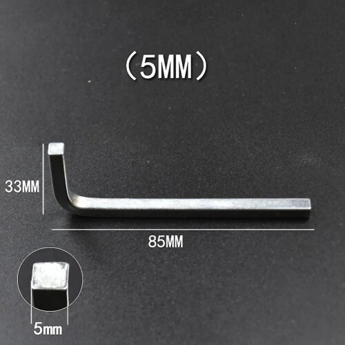 1pcs L Shape Square Wrench Square Wrench 4 Point Wrench Screwdriver Set for Security Self Tapping Screws