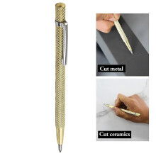 1 st. hårdmetallpenna med markör och gravyrpenna, volframkarbidspets, styluspenna för glas, keramik,