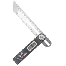 320 mm elektronische hoekstop, digitale gradenboog, inclinometer, liniaal, schuifbaar LCD-scherm, roestvrij