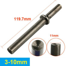 1 pz. Testa per rivetto pneumatico semi-cava Testa per rivetto pieno Testa per rivetto pneumatico Strumento