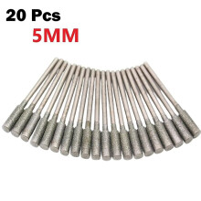 Motorsågsslip med diamantbeläggning 2,35 mm, 20 stycken, slipfil, slipverktyg ~13232