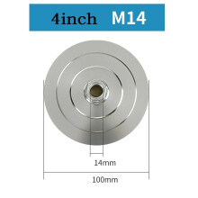 1 pezzo 3"/4" Pad diamantato per lucidatura Pad Hook and Loop Supporto base in alluminio per M14 M10