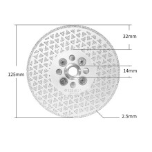 1 stücke M14/M10 Diamant Schleifen Rad Klinge Schleifen Disc für Spitzer Porzellan Fliesen Marmor Granit