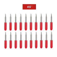 Cuchillas de repuesto para plotter Roland Cricut, 20 piezas, 30/45/60 grados, cuchillas de corte para