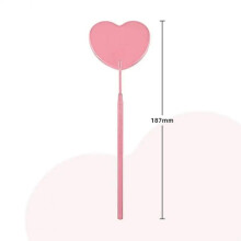 29style eyelashes mirror stainless steel grafted beauty eyelashes moon heart fan-shaped inspection mirror
