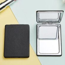 Portable Folding Mirror Mini Single Side High Definition Side Double Magnification Portable Makeup Mirror