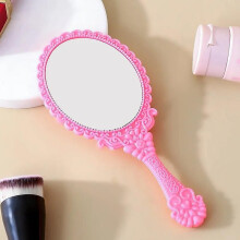 European style hand held makeup mirror, portable hand held makeup mirror, small makeup mirror, makeup