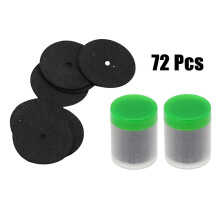 72 stücke 24mm Metall Trennscheibe Disc Disc Schleifen Disc Für Harz Schneiden Schleif Disc Schleifen