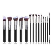 14-delad bärbar concealer puder sminkborste mjuk hår skönhet smink ögonskugga foundation verktyg foundation