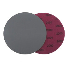 10 st 6 tum 150 mm vattentätt sandpapper med kardborreband 600-10000 grit kiselkarbid slipskivor