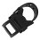 Soporte para linterna de bicicleta - Clip ajustable, negro 7