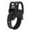 Soporte para linterna de bicicleta - Clip ajustable, negro 5