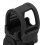 Soporte para linterna de bicicleta - Clip ajustable, negro 3