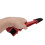 Cepillo limpiacadenas de nylon ABS rojo para bicicleta 65 g 9