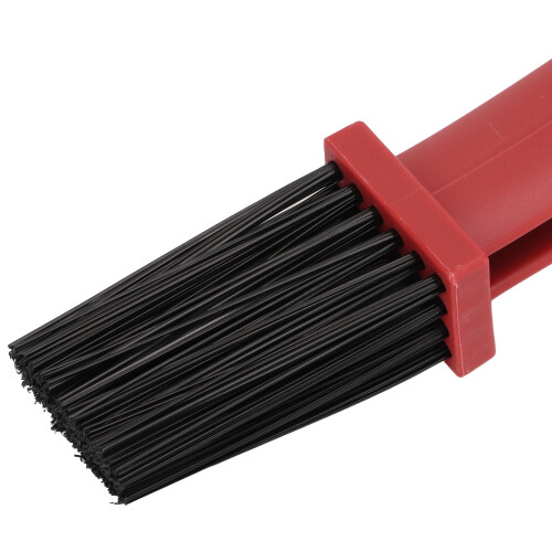 Cepillo limpiacadenas de nylon ABS rojo para bicicleta 65 g 2