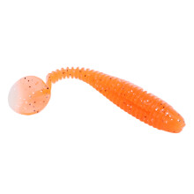 Tipo D 15 pezzi Esche morbide in silicone 28 g Doppio colore