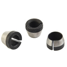 3pcs 6mm 6.35mm 8mm Carbon Steel Collet Collet Collet Engraving Trimming Machine Electric Router Milling