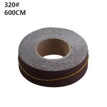 6M Slippenna Rullsandpapper Polering 150-600 Slippenna Rullband Sandpapper för Träbearbetning Slipmedel