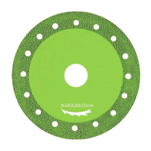 1PC 4 Zoll 100mm Gelötete Diamant Trennscheibe Trennscheibe Winkelschleifer Pad für Stahl Winkel Stahl