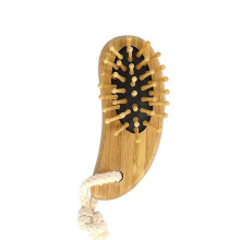 Hårbottenmassage Hårkam Mini Luftkudde Hushåll Långhårig Kvinna Bambu Kam Barnfrisör