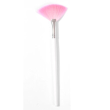 1-pack Färg Mjuk Hårfläktborste Kosmetisk Applikator Mjuk Fibermask Sminkborste Makeup Skönhet Special