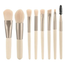 8 st Mini Makeup Borstar Bärbar Concealer Puderborste Set Mjukt Hår Skönhet Makeup Ögonskugga Foundation
