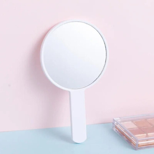 Specchio rotondo, specchio di bellezza, specchio portatile minimalista, piccolo mini specchio quadrato~20412