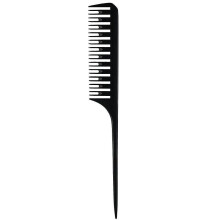 Haarkleurkam met puntige staart van kunststof, professionele haarkleurkam voor kapsalons, hoge temperatuur