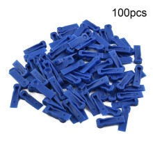 100 stücke Fliesen Einstellung Keil Fliesen Nivellierung System Locators Spacer Reusable Plastic Platte