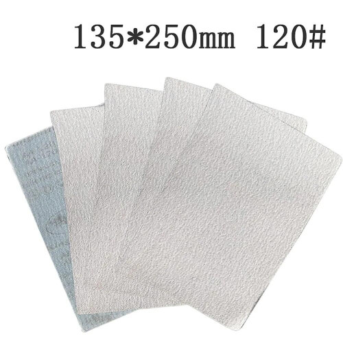 Slippappersset Sandpapper med 5 st 80-400 slipskivor Slippapper för vått/torrt polering