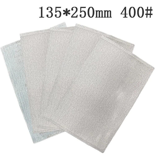 Slippappersset Sandpapper med 5 st 80-400 slipskivor Slippapper för vått/torrt polering