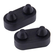 2 st spärrlås fästen gummi svart passar för Jeep Wrangler TJ 1997 1998 1999 2000 2001 2002