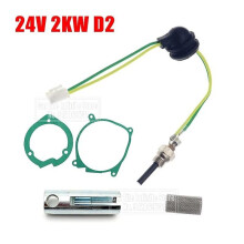 1 sarja 12V/24V 88W-98W autonlämmittimen hehkutulppa + polttimen siivilä + jakoavain + tiiviste Eberspacher