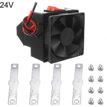 Uusi 12V/24V 300W talviauton sähkölämmitin Lämmitystuuletin Ikkunan huurteenpoistolaite~6006