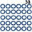 Για Toyota Matrix E140 E130 2002 - 2009 2010 2011 2012 2013 2014 Ροδέλα φλάντζας σπειρώμ 1