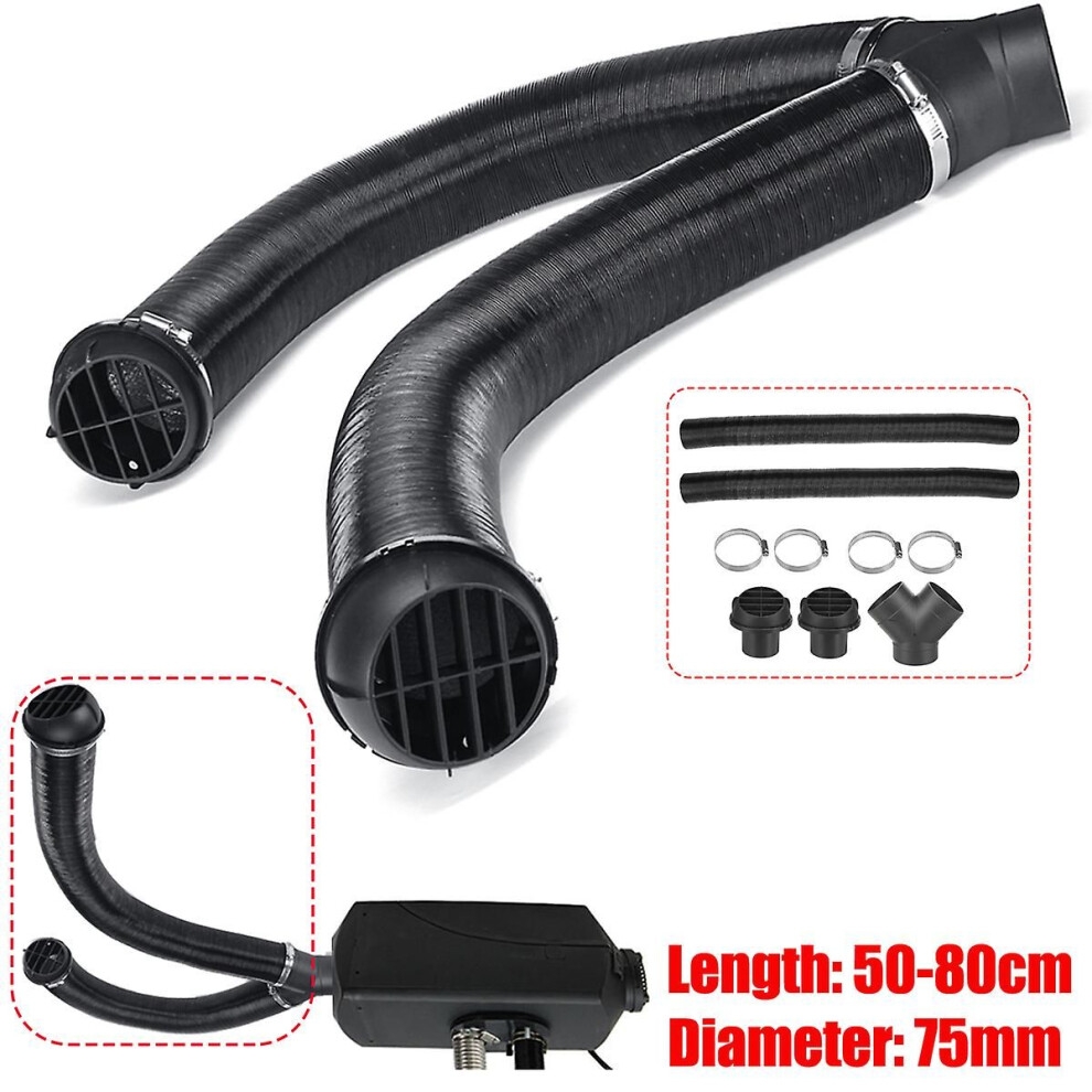 Kits de remplacement de chauffage de voiture 60/75 mm, tuyaux de chauffage de stationnement diesel,