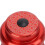 Testa di sterzo da bici da 34 mm a doppio cuscinetto rossa per MTB/strada 4