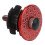 Testa di sterzo da bici da 34 mm a doppio cuscinetto rossa per MTB/strada 10