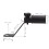 Soporte Extensor de Montaje para Espejo Retrovisor Negro 45g 11