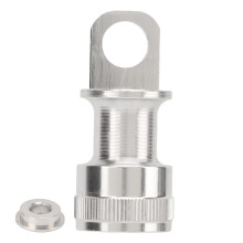 Supporto per fibbia del pedale a sgancio rapido argento 5 mm 16 g