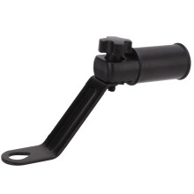 Estensore del supporto per specchietto retrovisore in alluminio nero 45 g