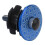 Testa sterzo da bici Viaron da 34 mm, cuscinetti doppi, blu 7