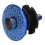 Testa sterzo da bici Viaron da 34 mm, cuscinetti doppi, blu 4