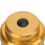Jeu de direction de vélo durable 34 mm doré à double rangée de roulements compatible VTT et route 3